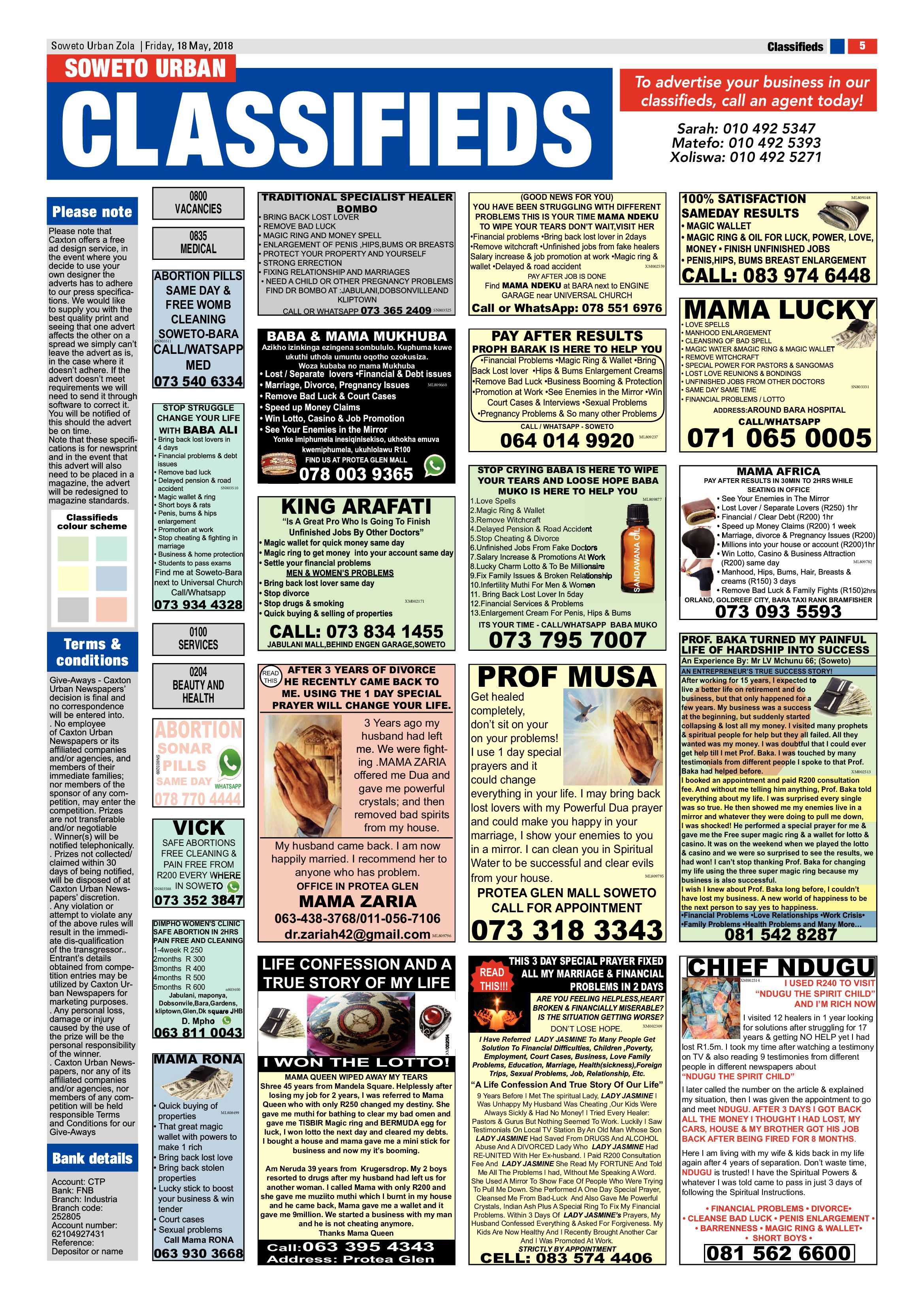 Zola – May 18, 2018 issue page 5