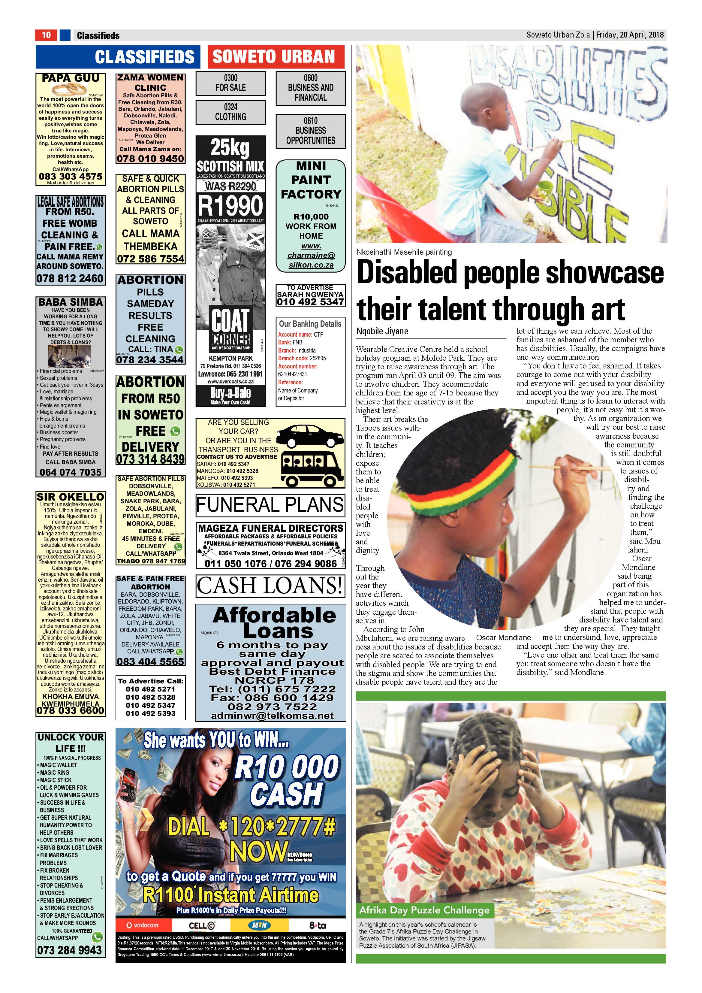 Zola – April 20, 2018 issue page 10