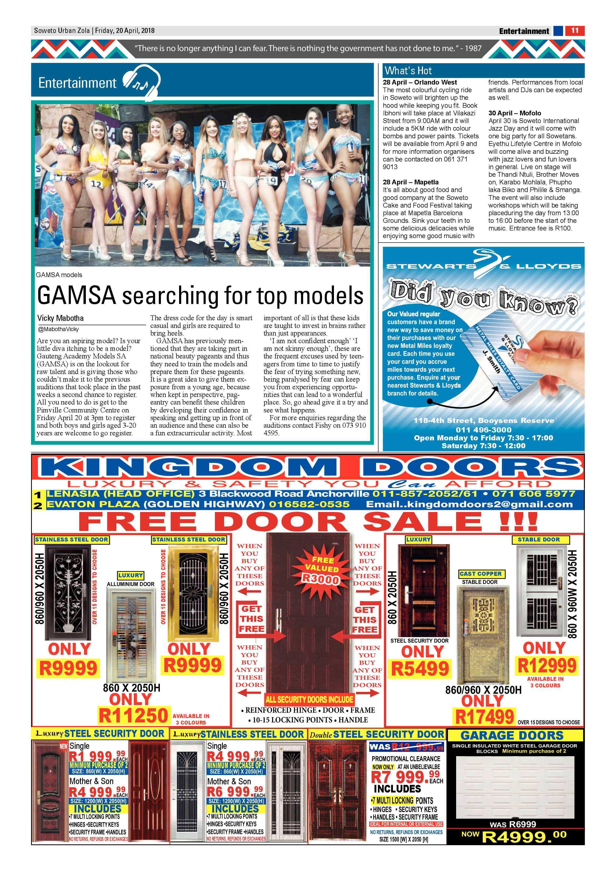 Zola – April 20, 2018 issue page 11