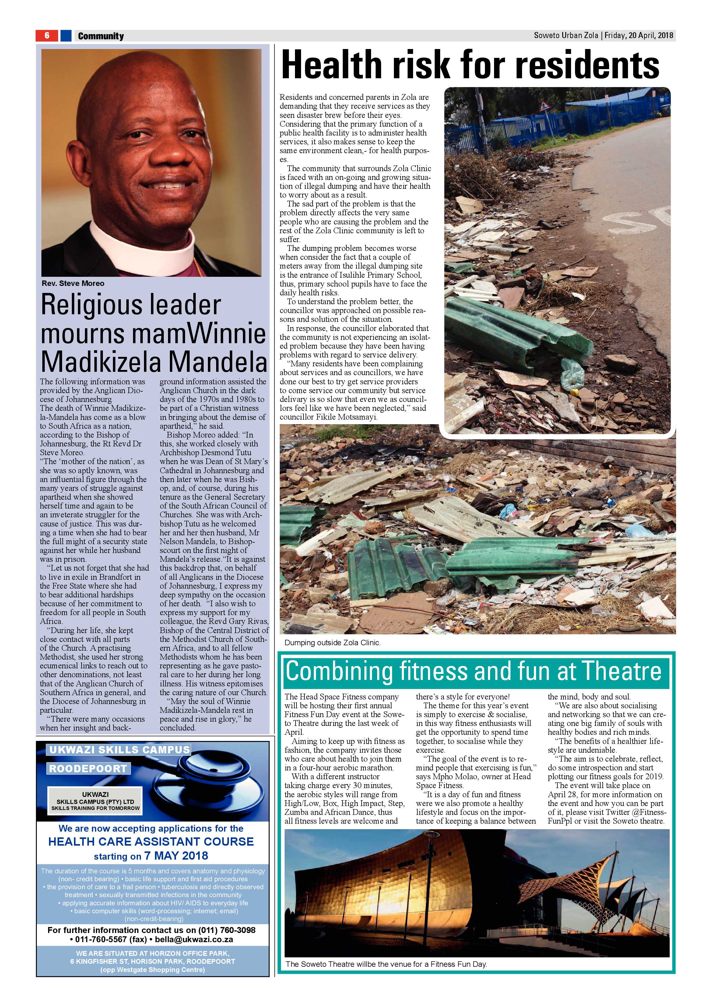 Zola – April 20, 2018 issue page 6