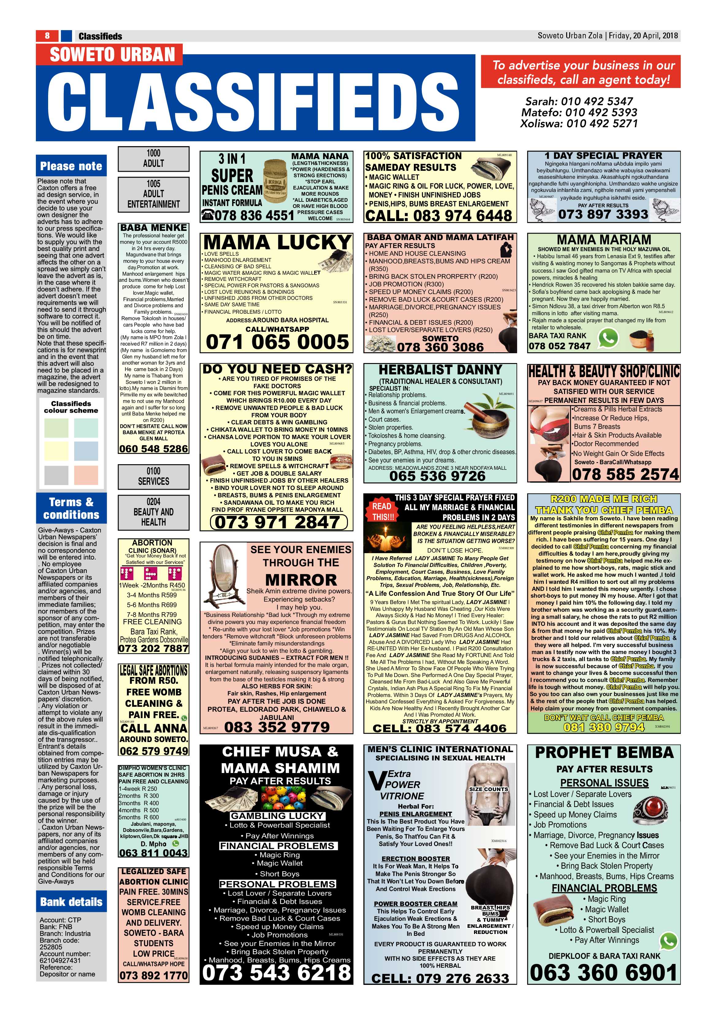 Zola – April 20, 2018 issue page 8