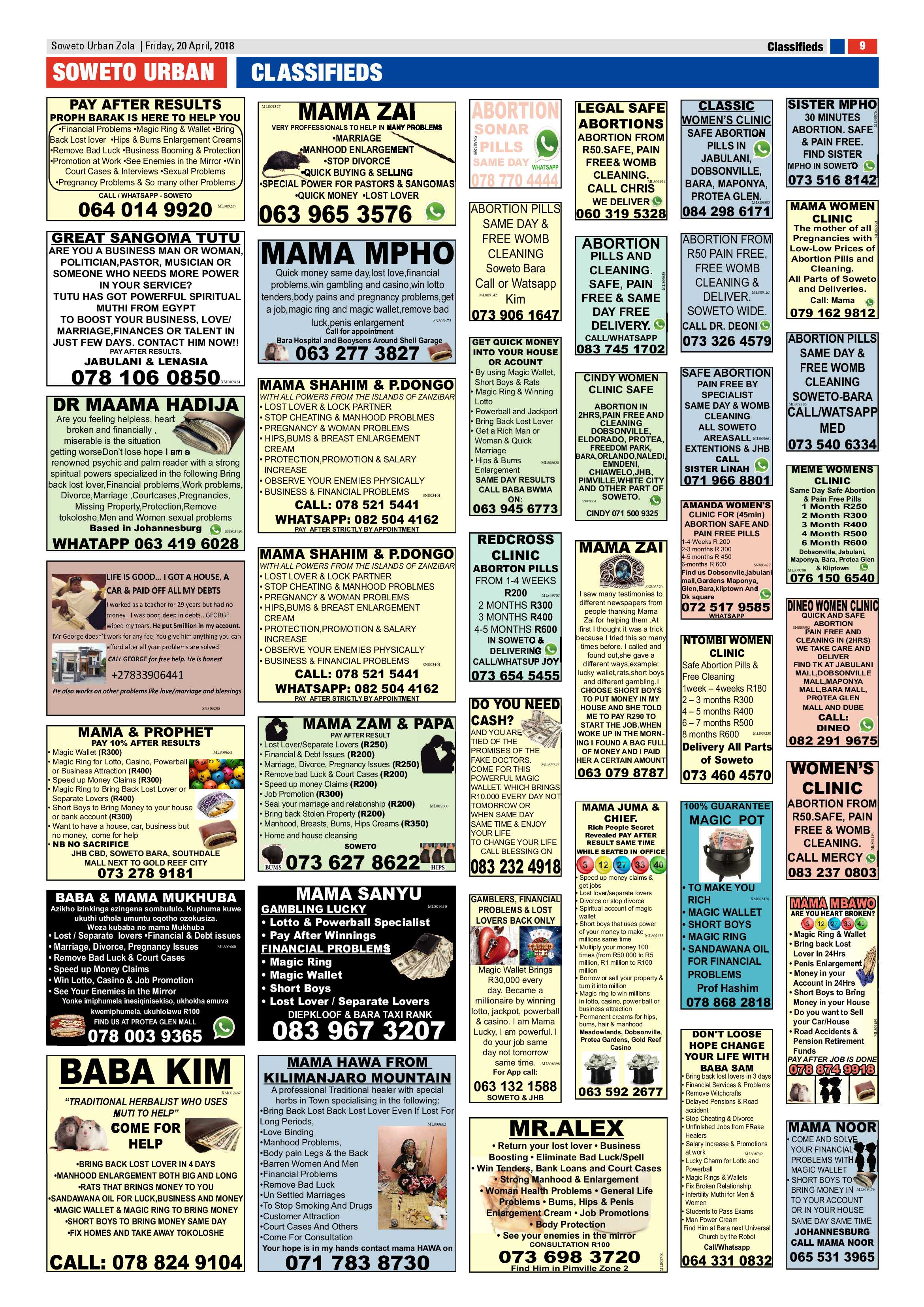Zola – April 20, 2018 issue page 9