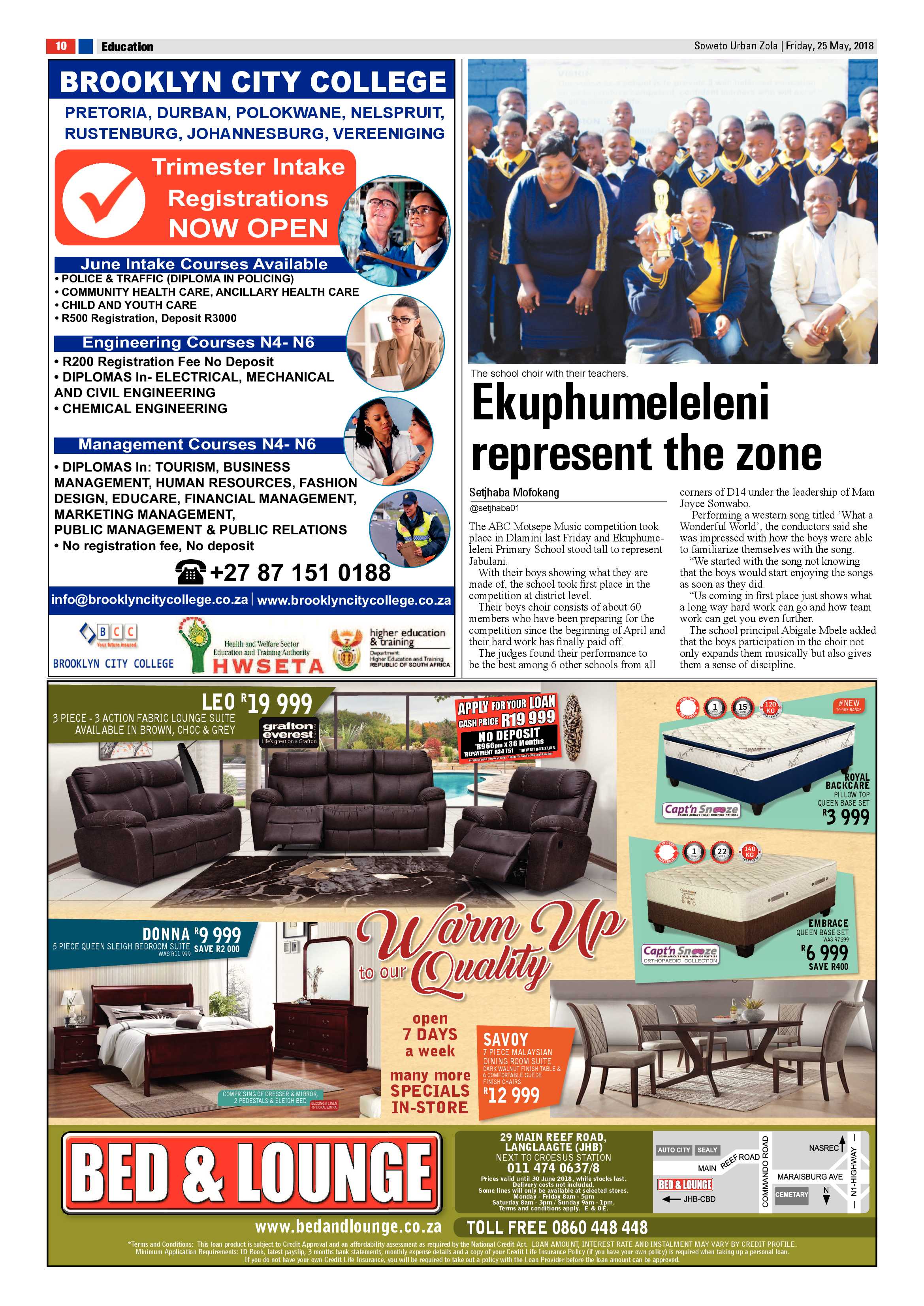 Zola – May 25, 2018 issue page 10