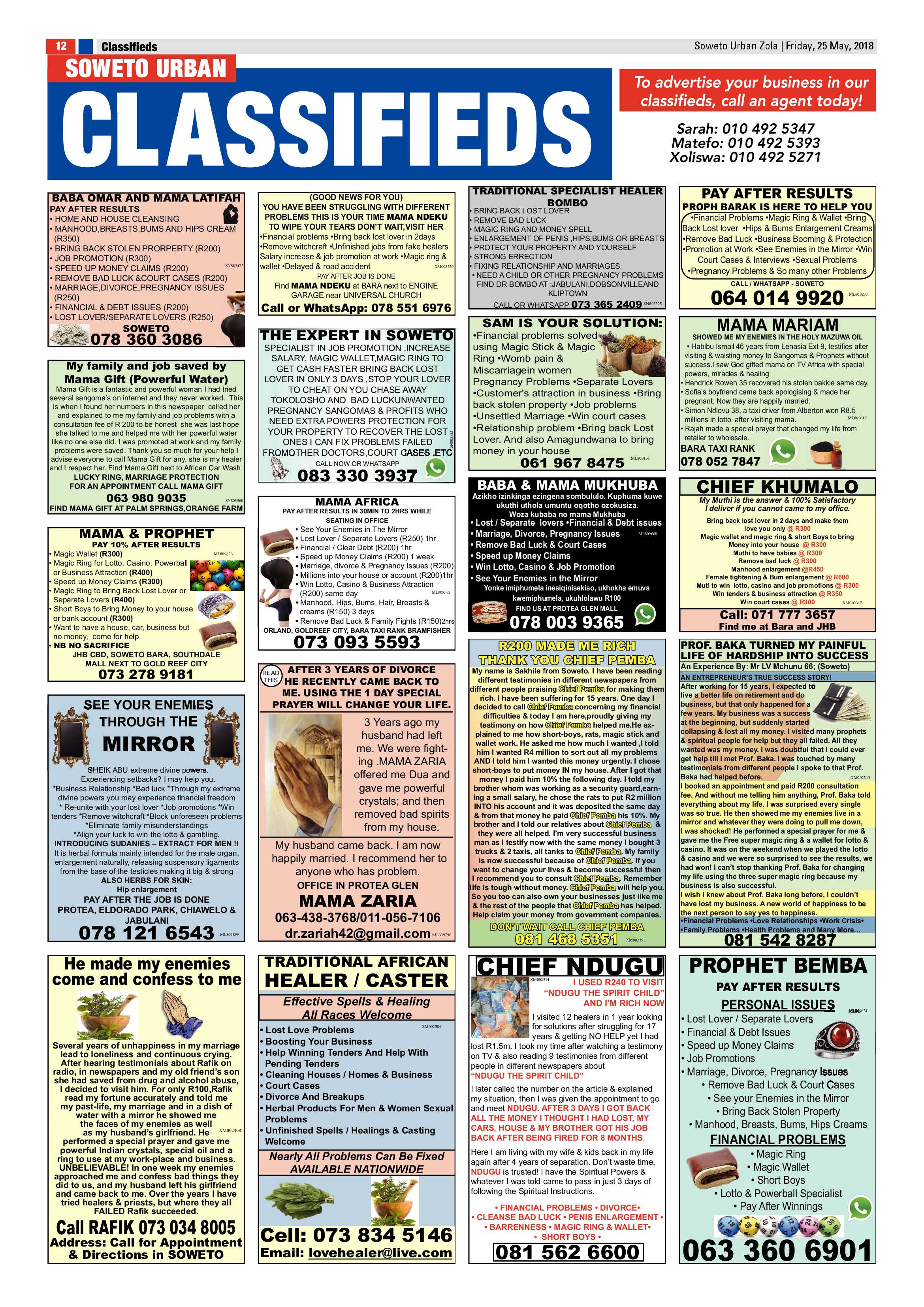 Zola – May 25, 2018 issue page 12