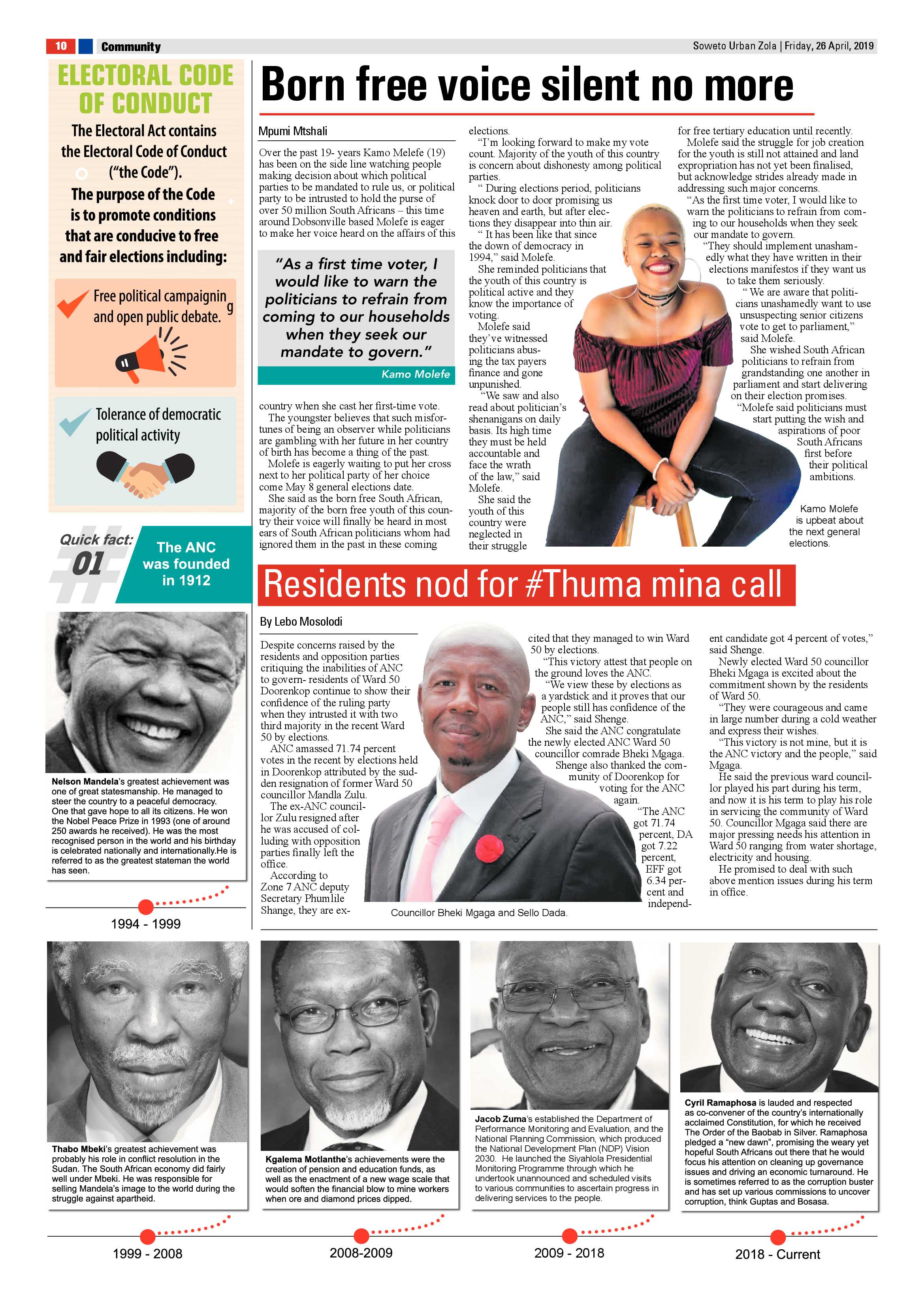 Zola News – April 26, 2019 page 10