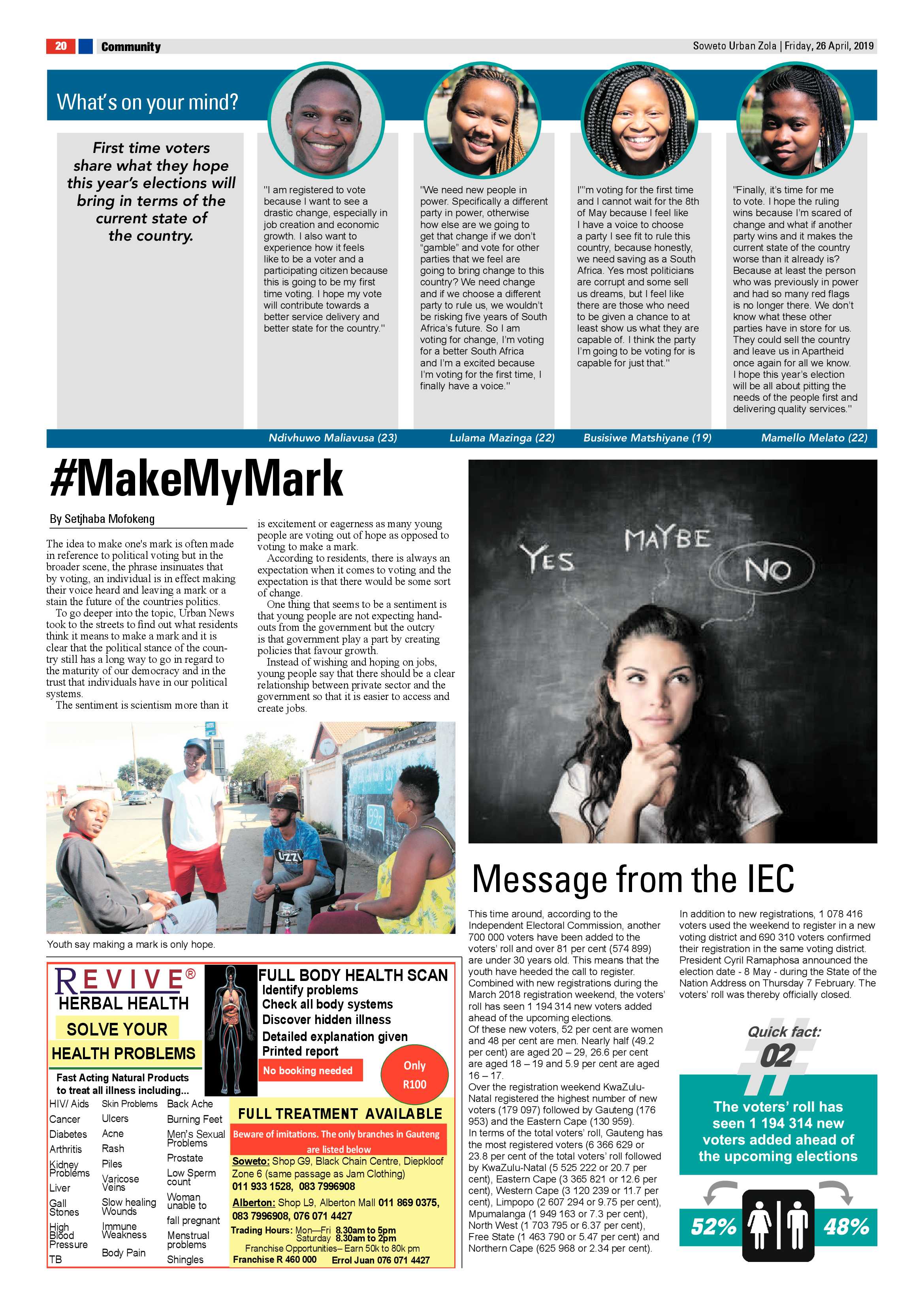 Zola News – April 26, 2019 page 20