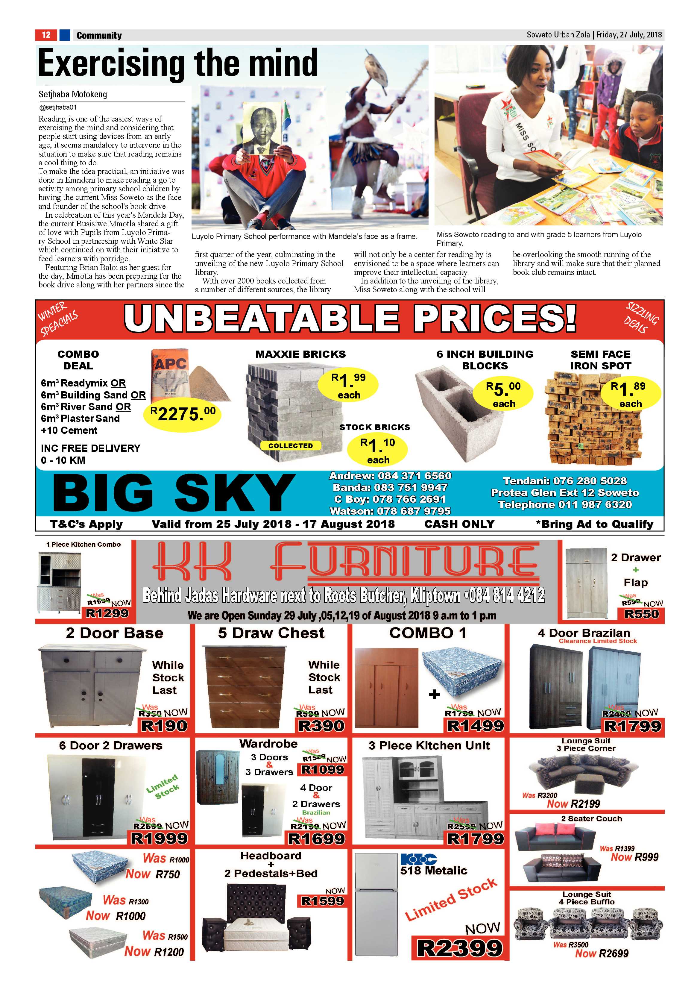 Zola – July 27, 2018 issue page 12