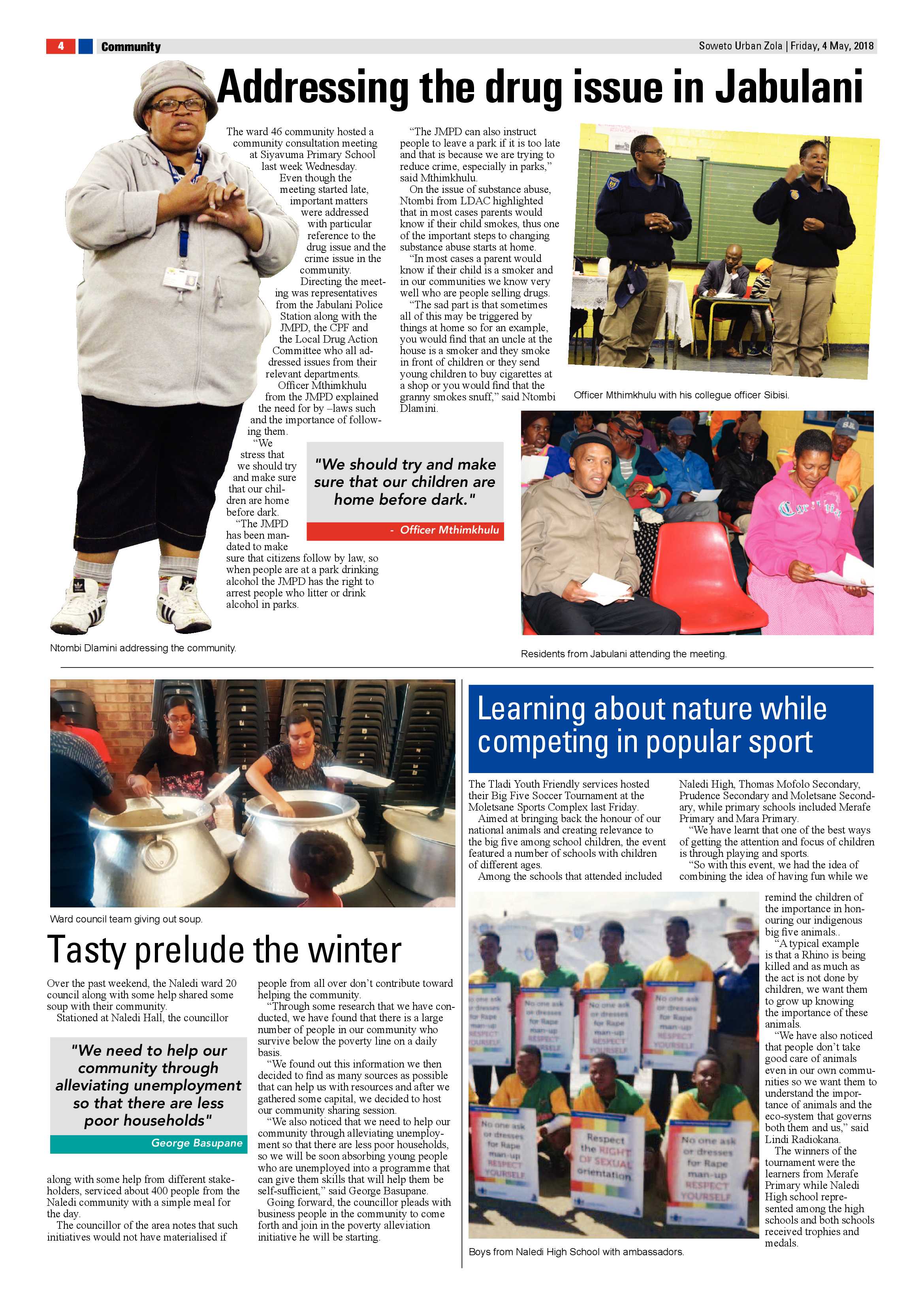 Zola – May 4, 2018 issue page 4