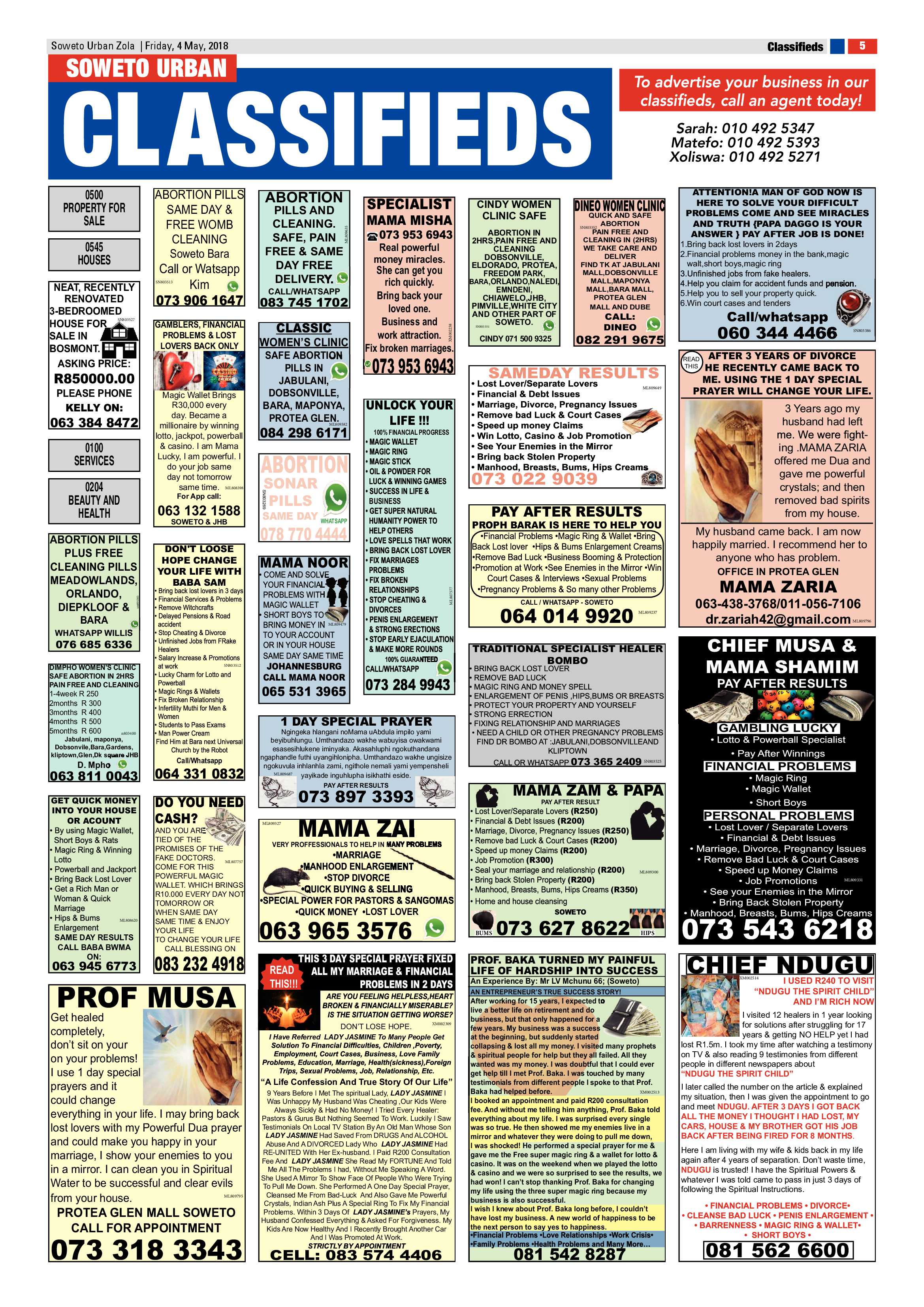 Zola – May 4, 2018 issue page 5