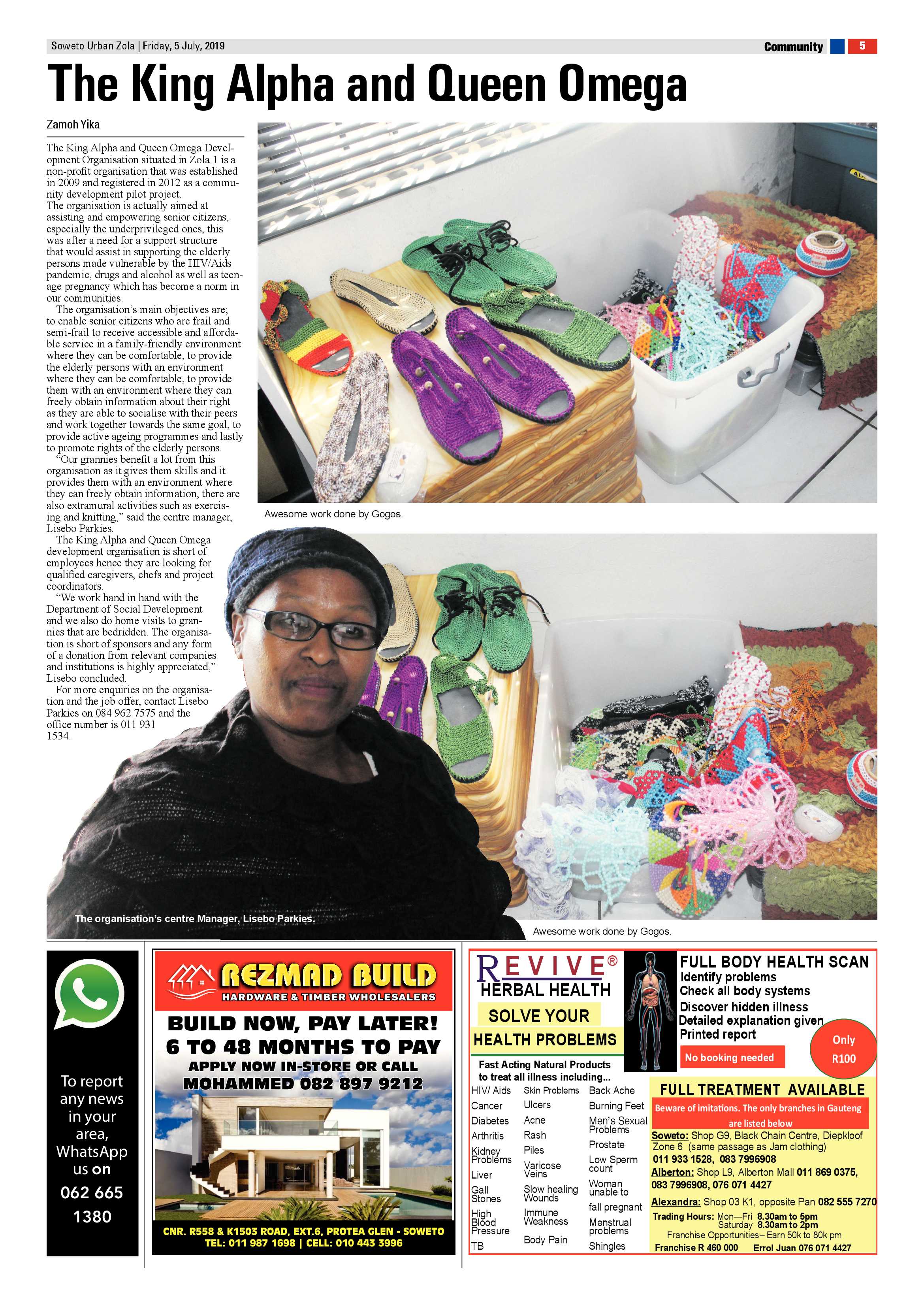 Zola News – July 05, 2019 page 5