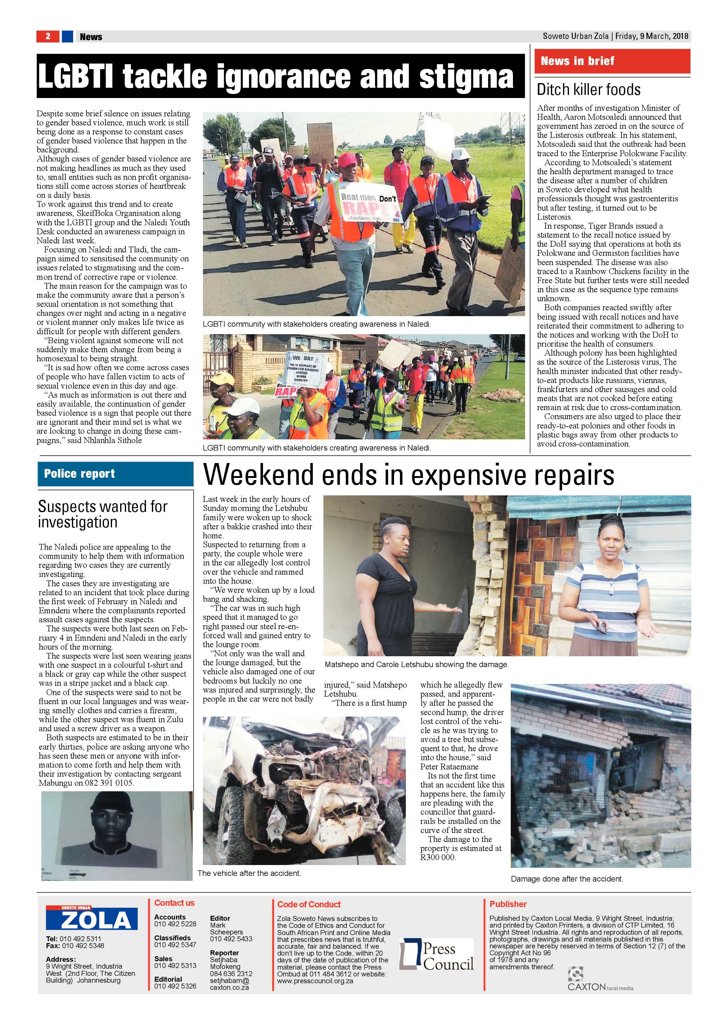 Zola – March 09, 2018 issue page 2