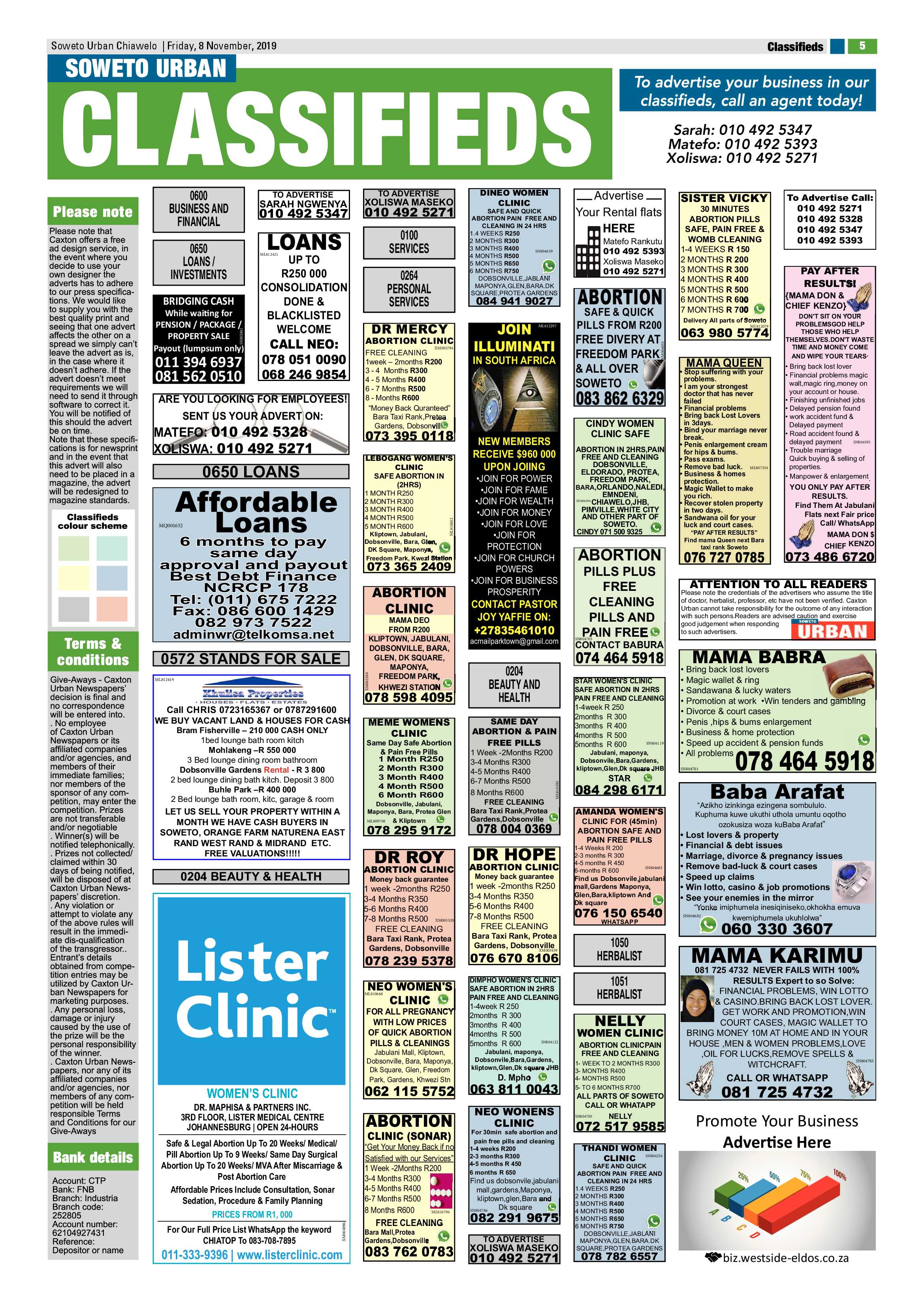 Chiawelo News – November 08, 2019 page 5
