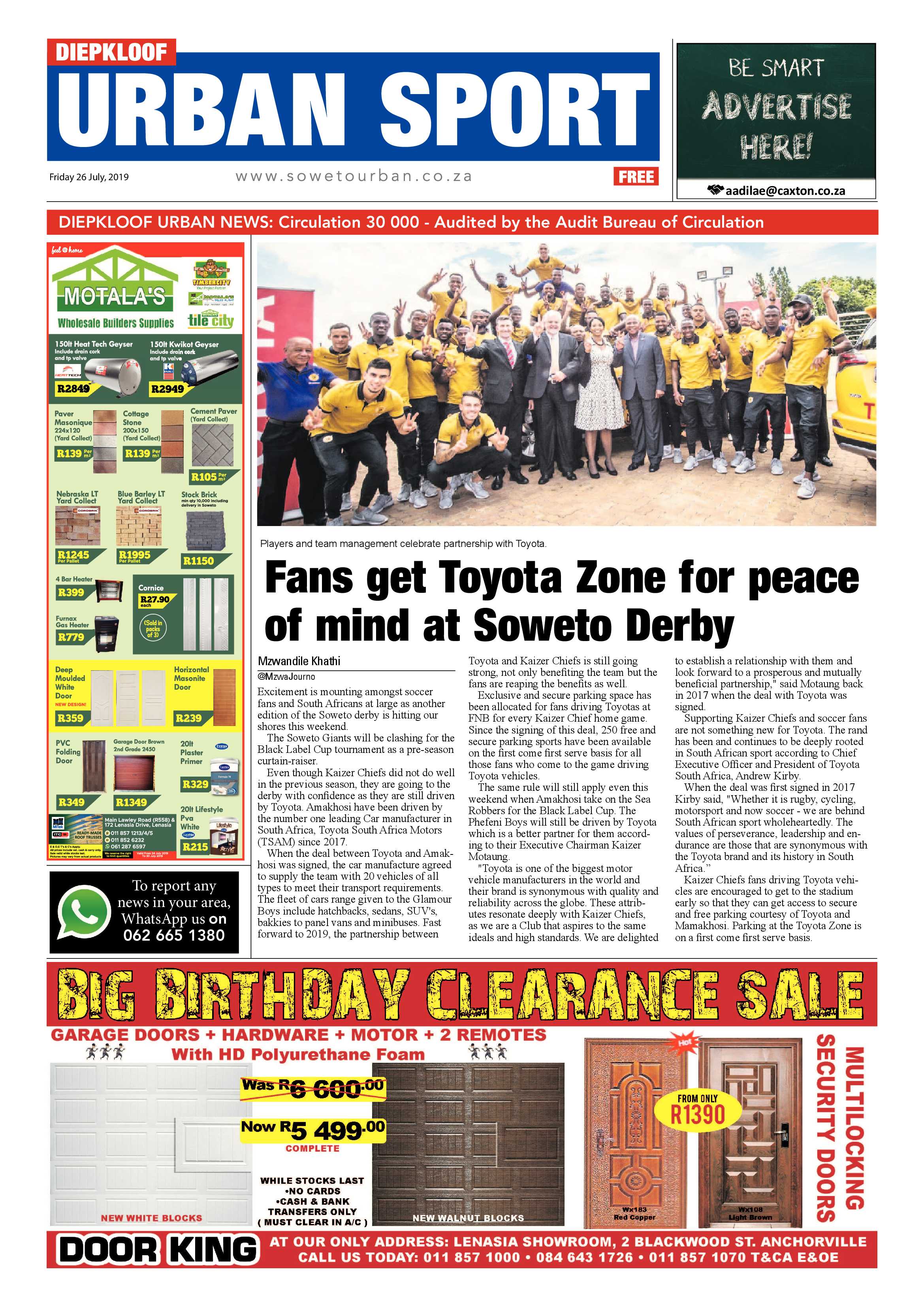 Diepkloof News – July 26, 2019 page 28