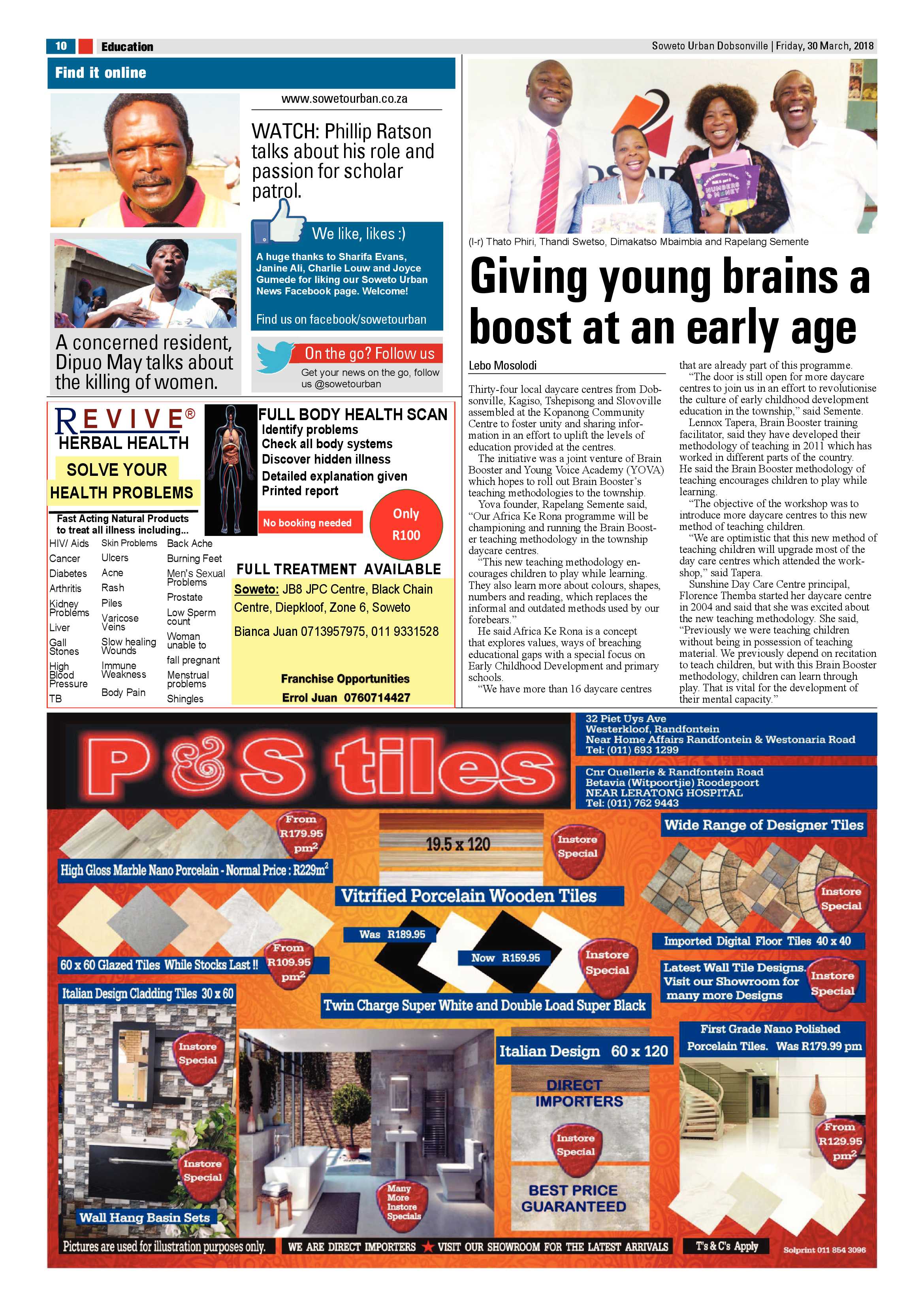 Dobsonville – March 30, 2018 issue page 10