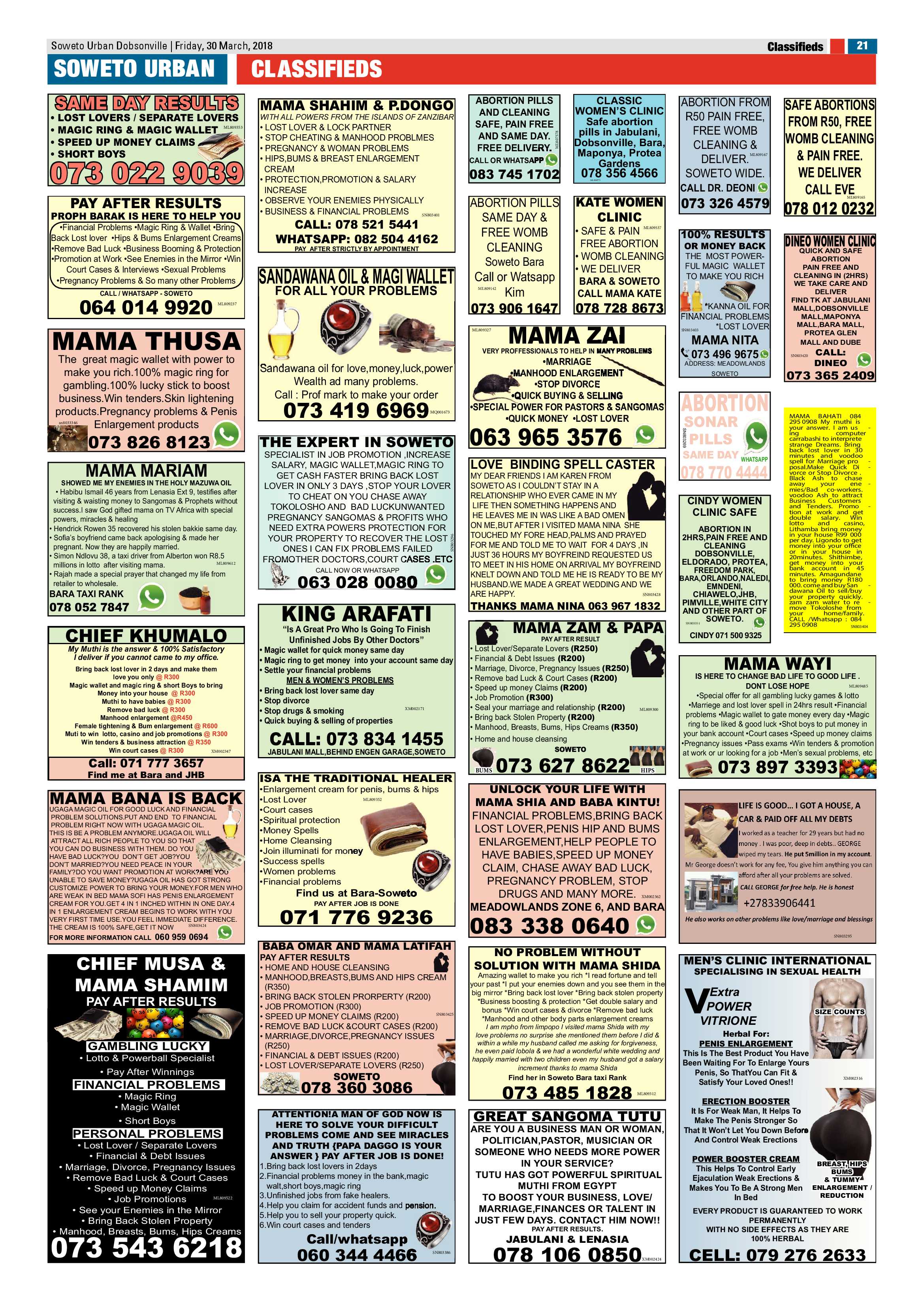 Dobsonville – March 30, 2018 issue page 20