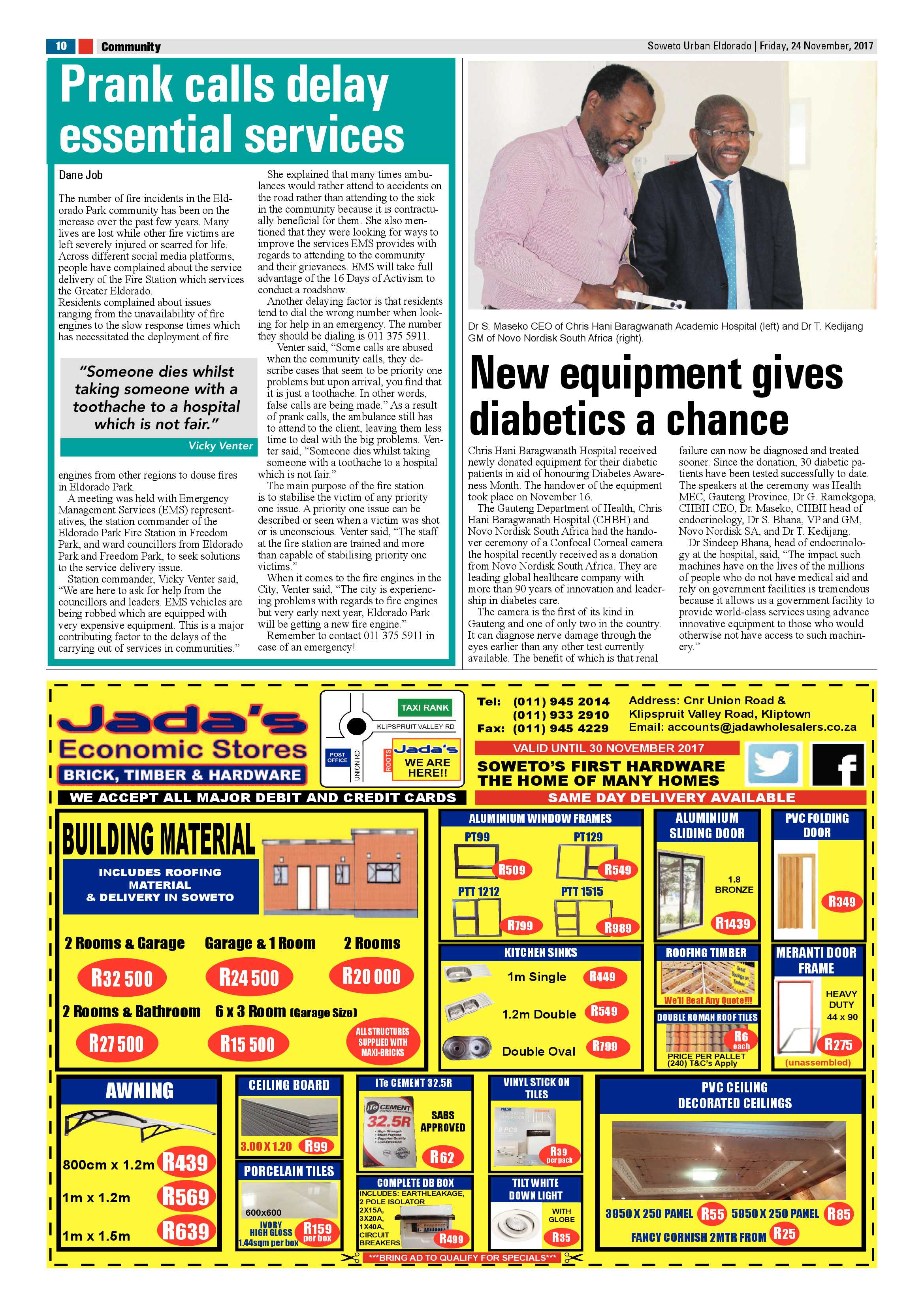 Eldorado Park – Nov 24, 2017 issue page 10