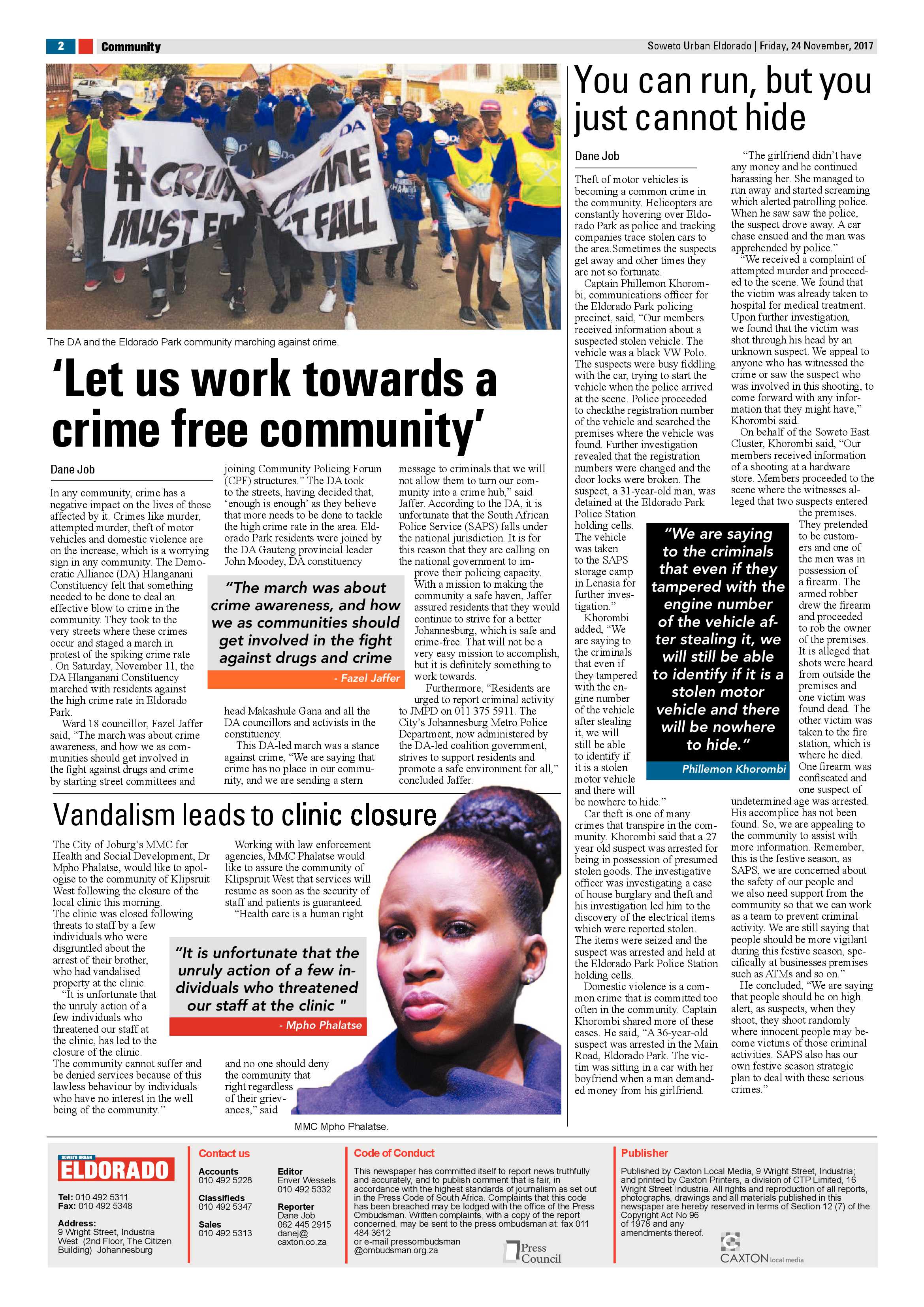Eldorado Park – Nov 24, 2017 issue page 2