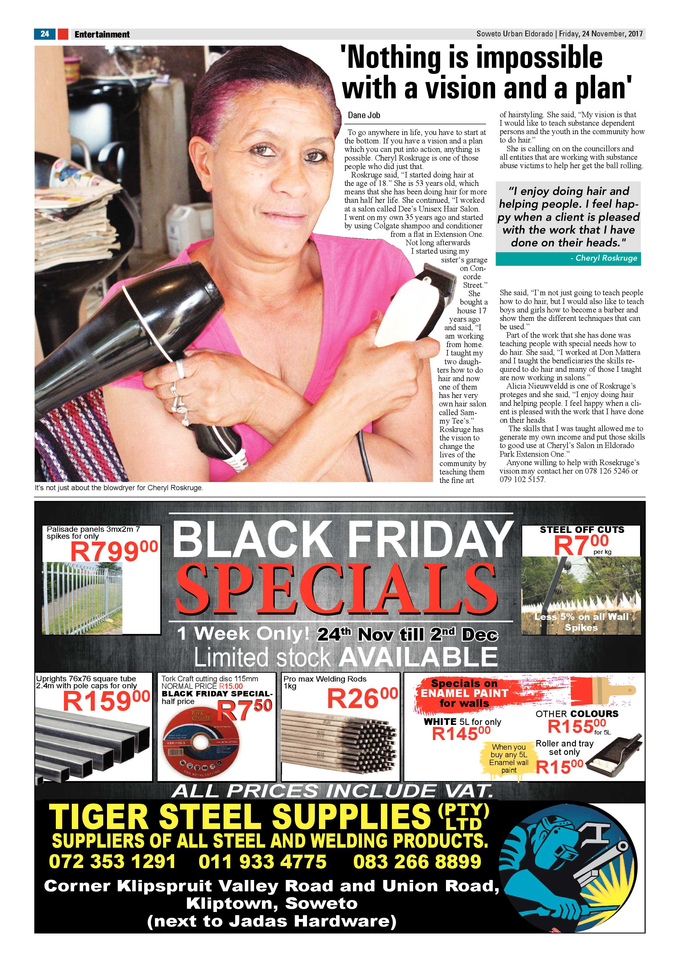 Eldorado Park – Nov 24, 2017 issue page 24
