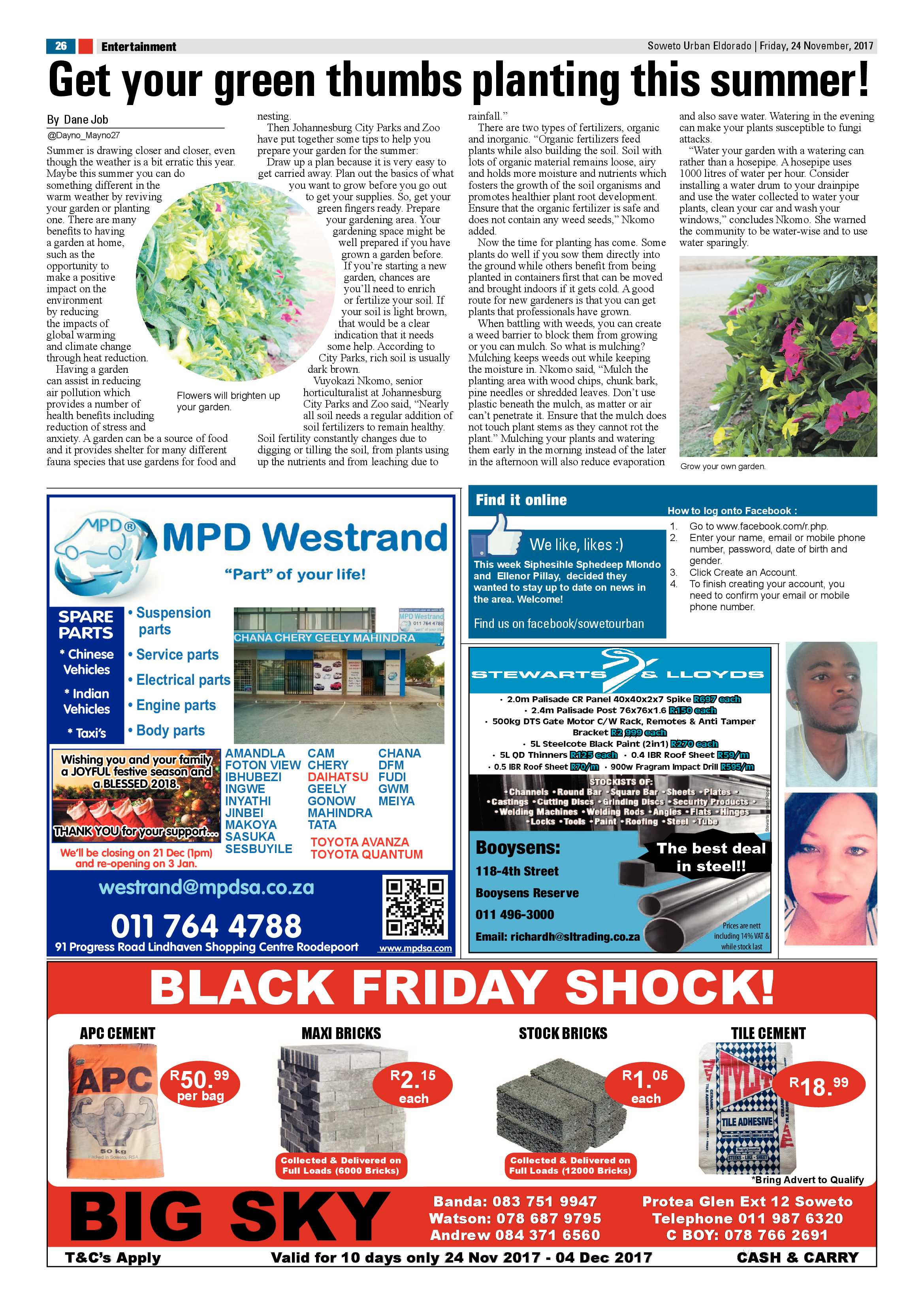 Eldorado Park – Nov 24, 2017 issue page 26