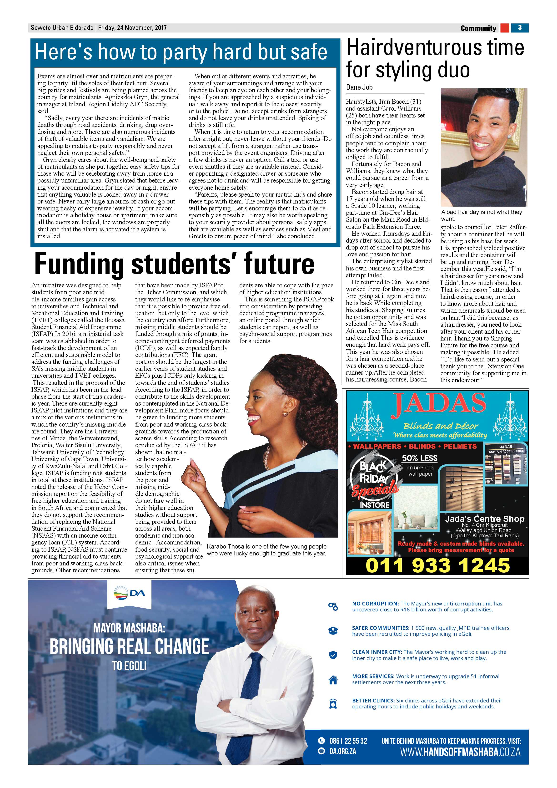 Eldorado Park – Nov 24, 2017 issue page 3