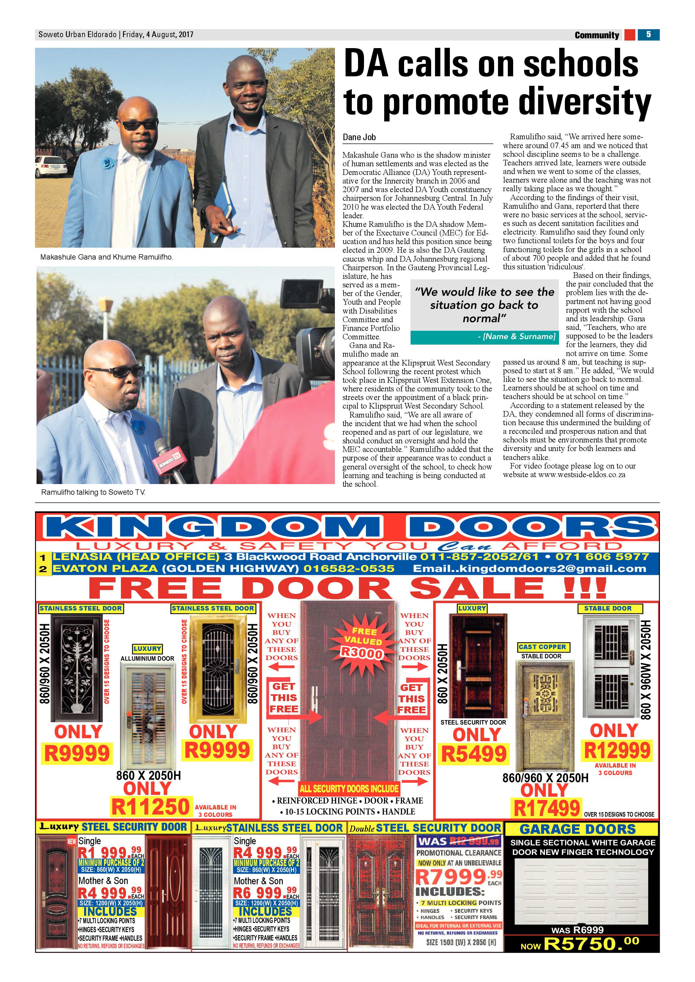 Eldorado – August 4, 2017 issue page 5