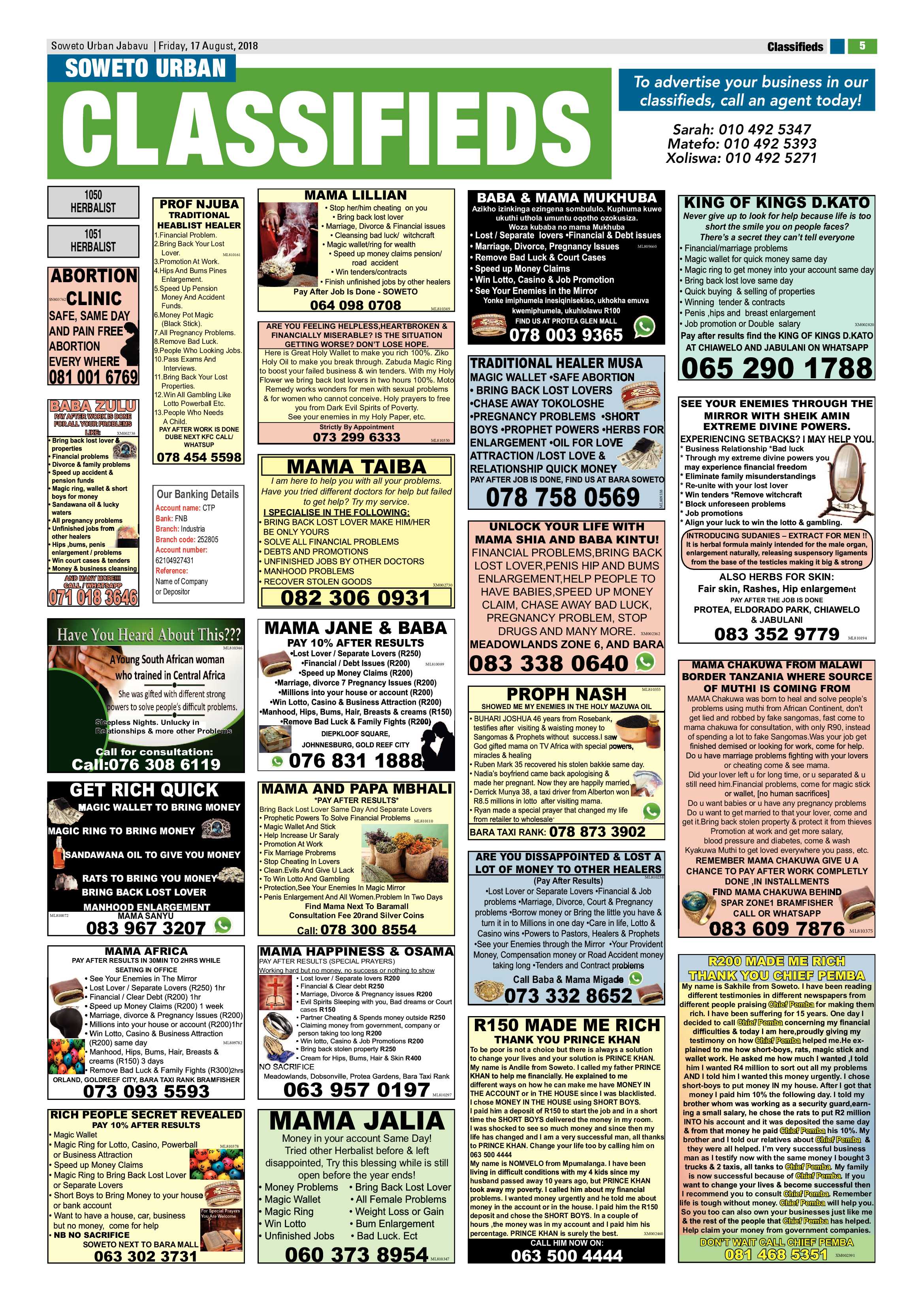 Jabavu – August 17, 2018 issue page 5