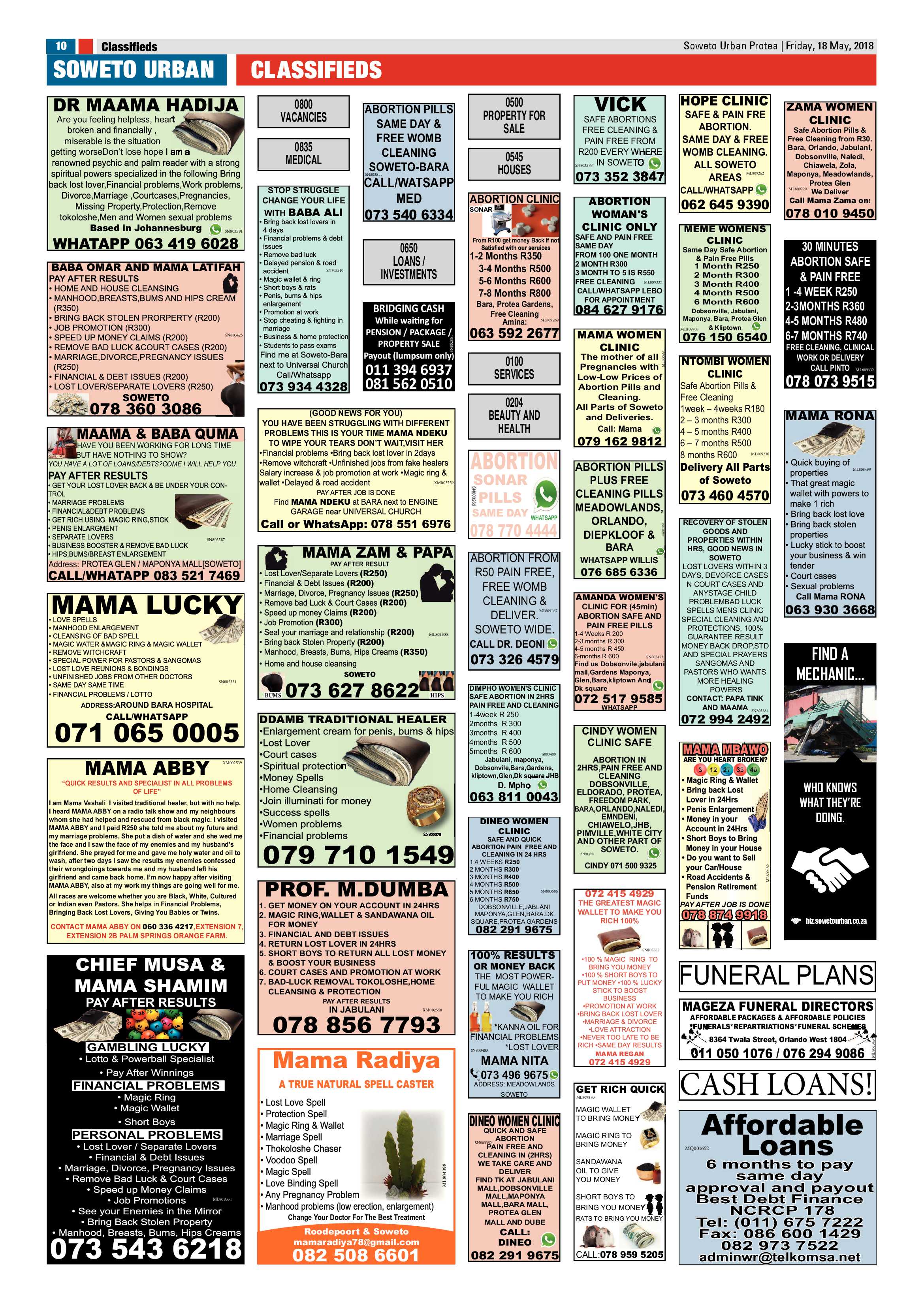 Protea – May 18, 2018 issue page 10