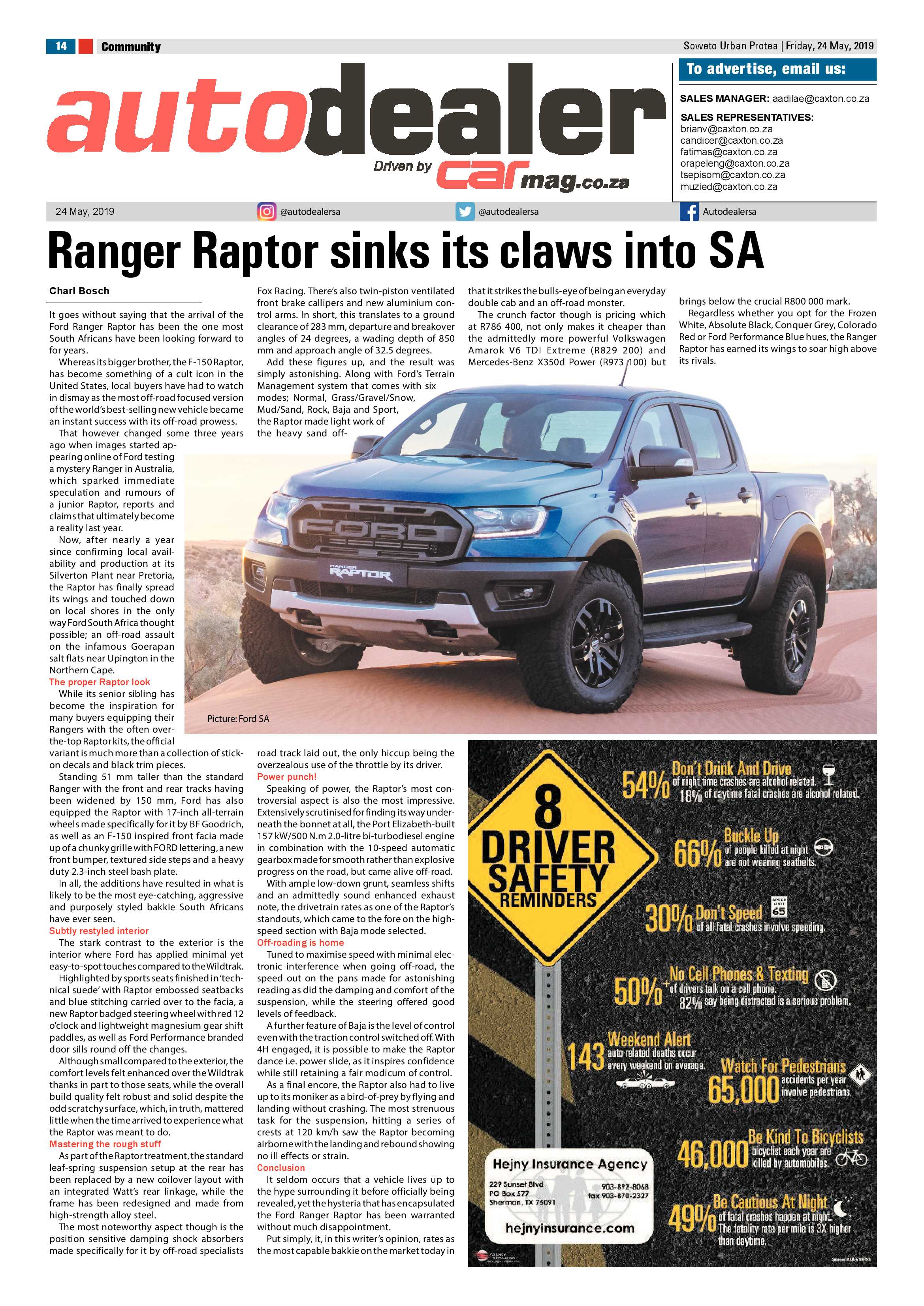 Protea News – May 25, 2019 page 14