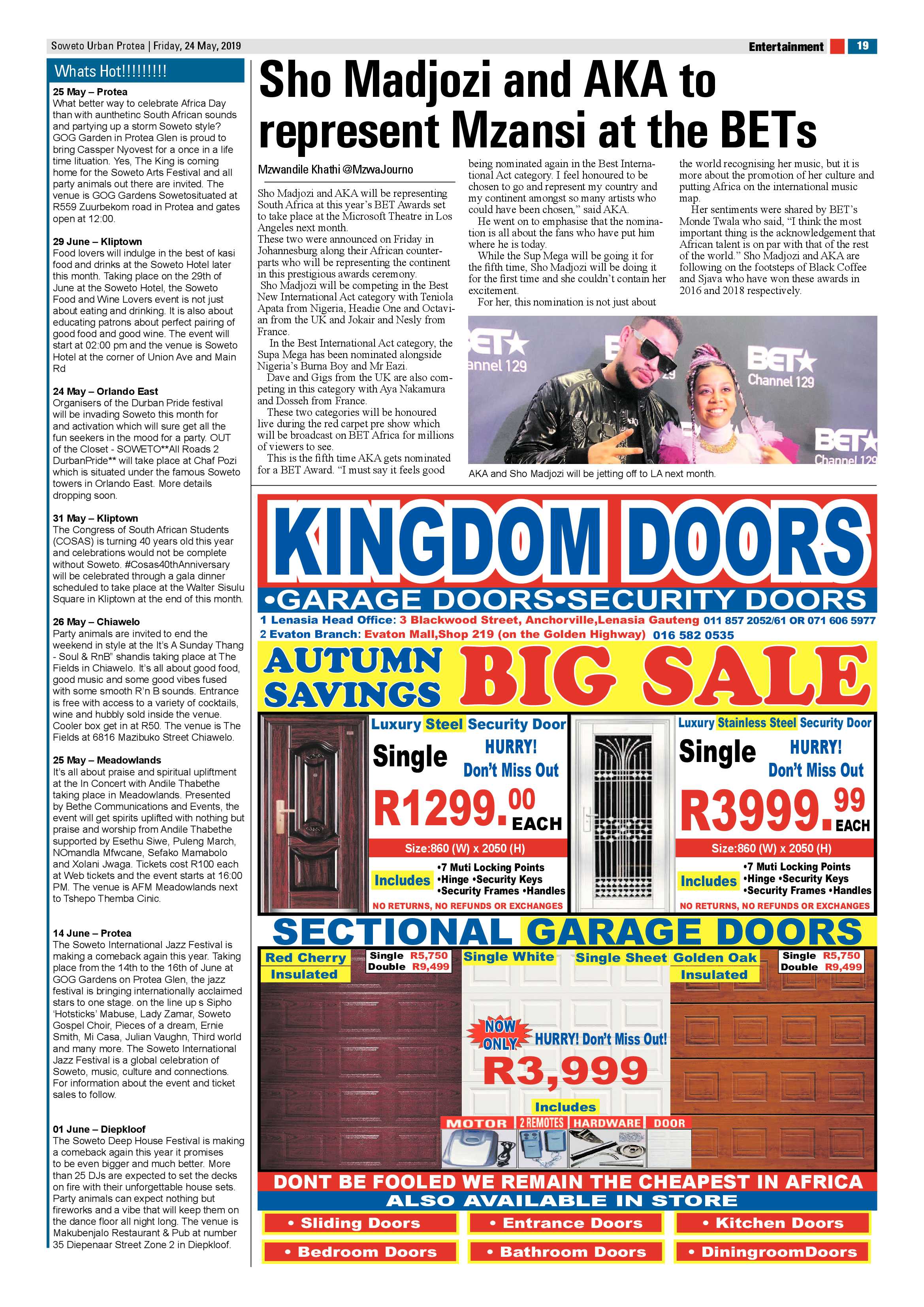 Protea News – May 25, 2019 page 19