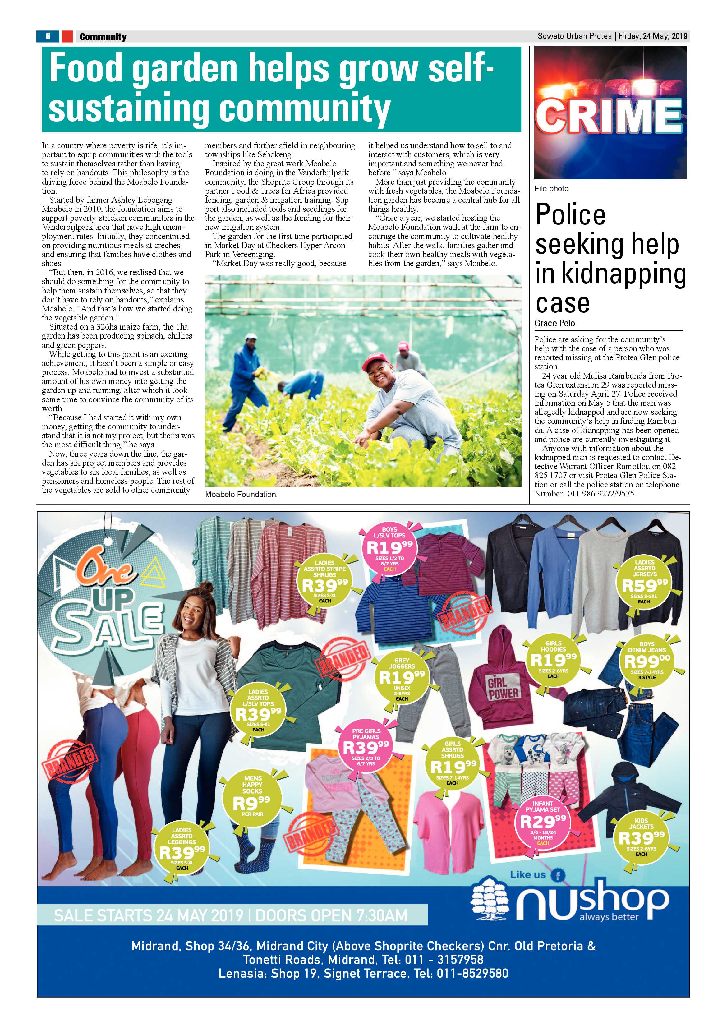 Protea News – May 25, 2019 page 6