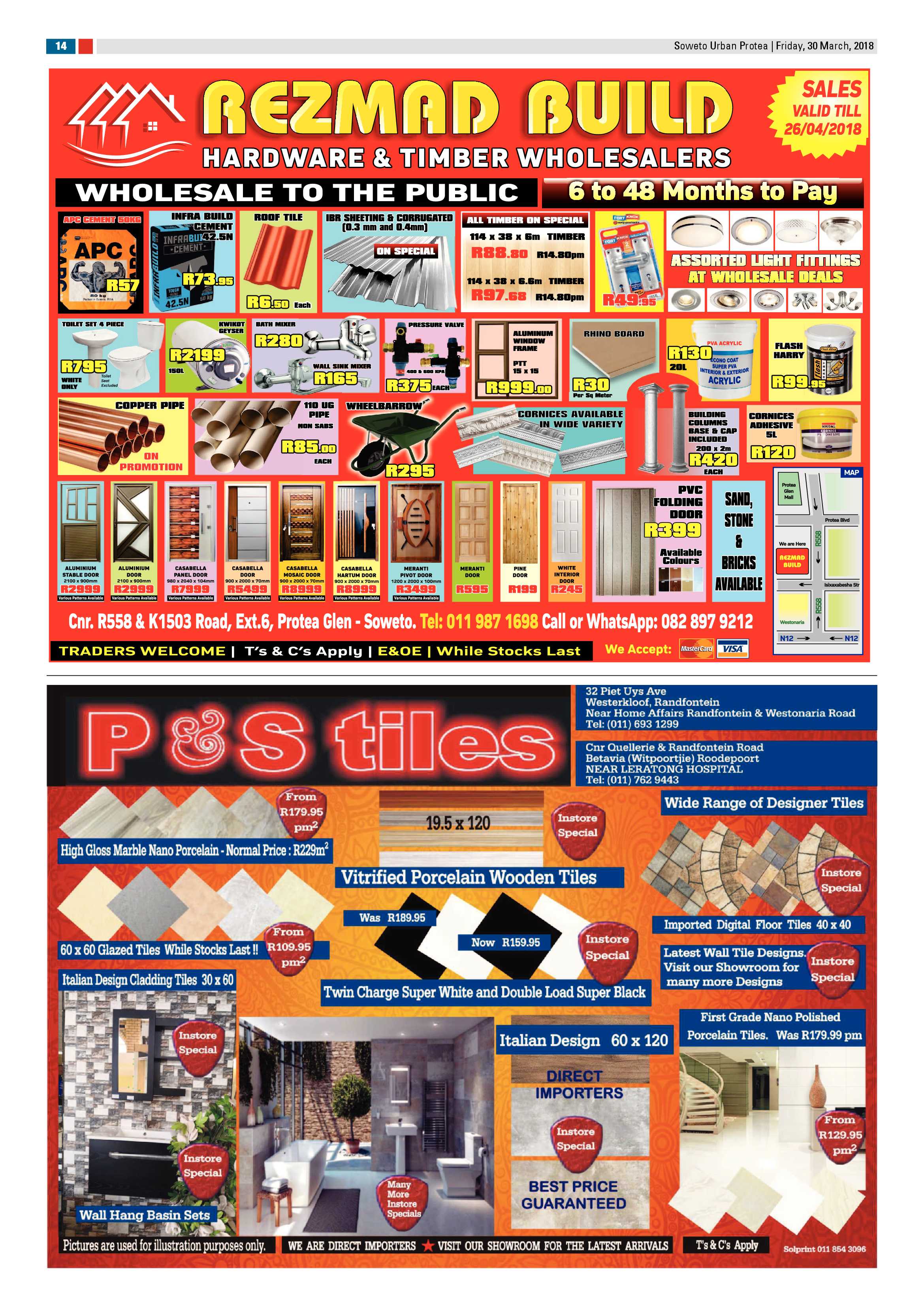 Protea – March 30, 2018 issue page 14