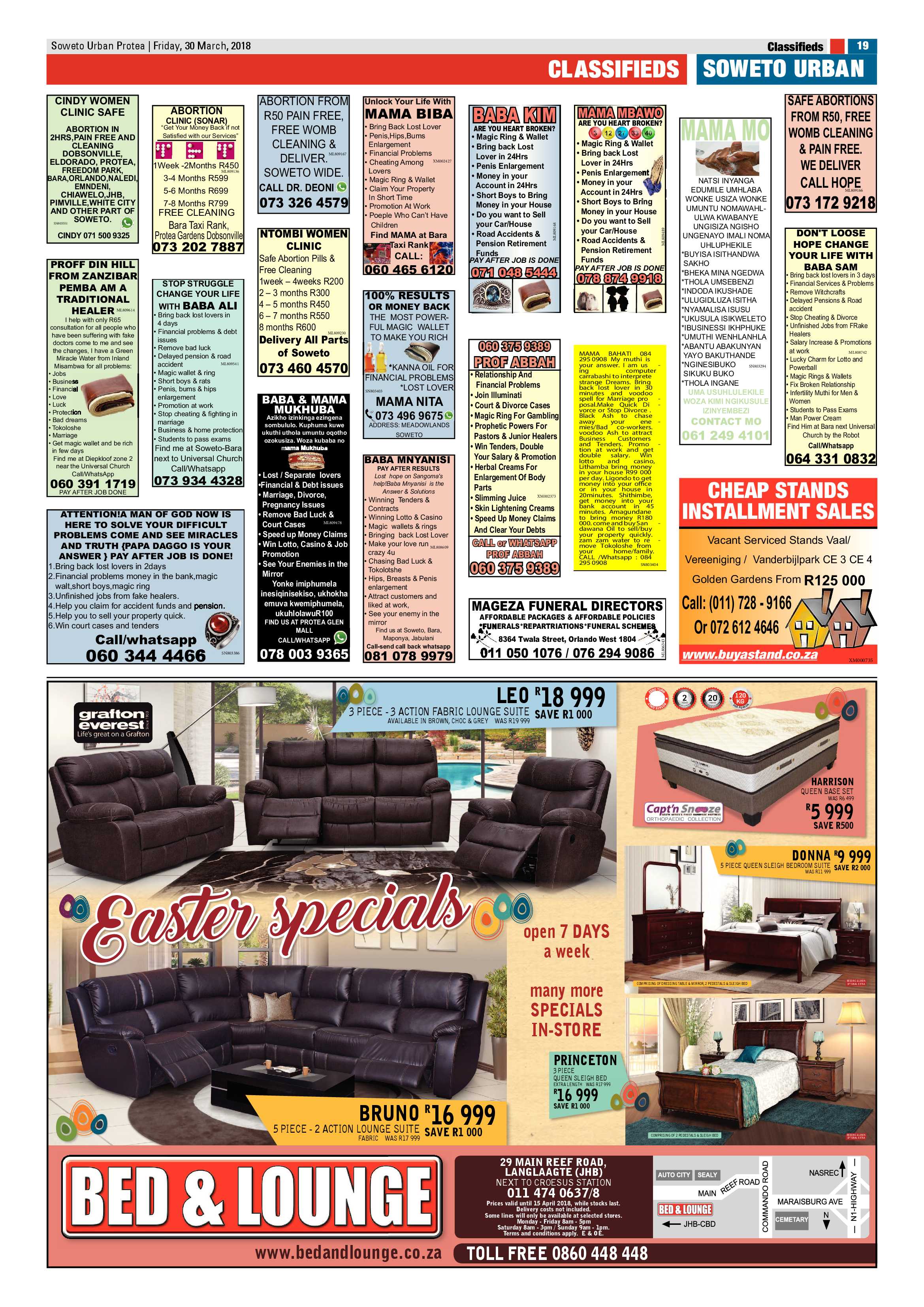 Protea – March 30, 2018 issue page 19