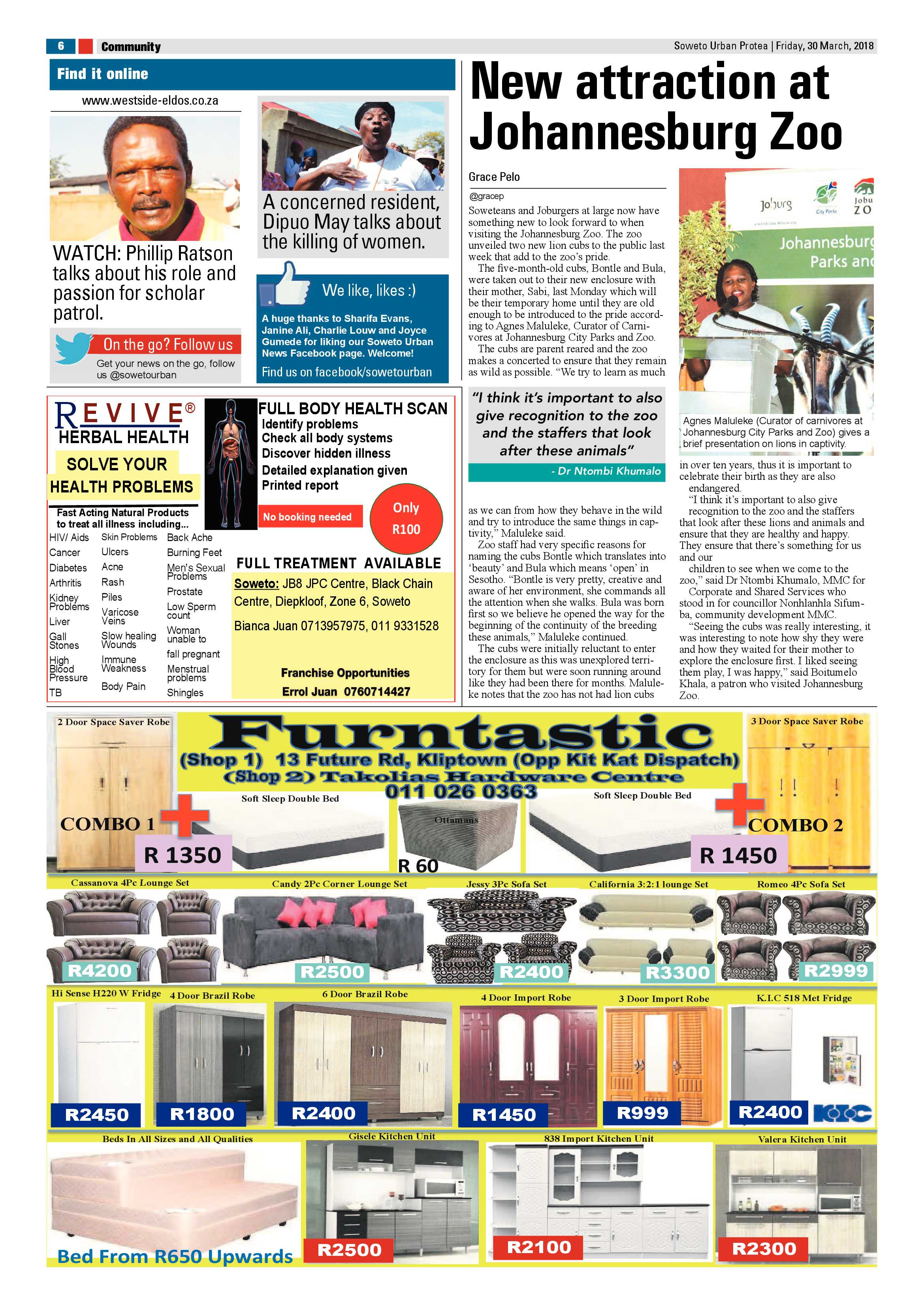 Protea – March 30, 2018 issue page 6